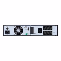 APC Easy UPS On-Line, 3kVA, Lithium-ion, Rack/Tower 2U, 230V, 6 IEC C13 + 1 IEC C19 outlets, Intelligent Card Slot, W/ rail kit - Additional view 3