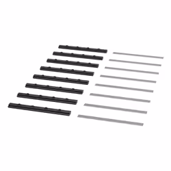 APC NetShelter Aisle Containment, Rack rail kit, Black