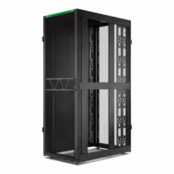 APC NetShelter SX Server Rack Gen 2, 45U, 2124H x 750W x 1200D mm, with Sides, Black - Additional view 3