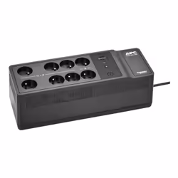 APC Back-UPS, 1050VA/600W Floor/Wall Mount, 230V, 8x French/Belgian outlets, USB Type A+C Port, User Replaceable Battery - Additional view 3