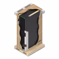 Schneider Electric APC NetShelter SX, Server Rack Enclosure Gen 2, Shock Packaging, 2500 lbs, Black, 48U x 600W x 1200D - Additional view 5
