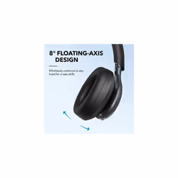 soundcore by Anker, Space One, Adaptive Active Noise Cancelling Headphones, 2X Stronger Human Voice Reduction, 40H ANC Playtime