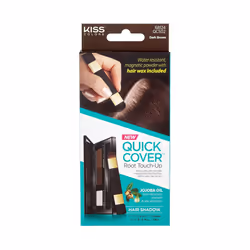 KISS Quick Cover Root TouchUp Hair Shadow Dark Brown QCS02