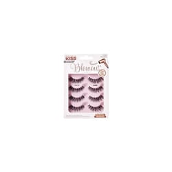 Blowout Lash Collection 4 Pairs Fake Eyelashes Pixie Reusable False Eyelashes Including Eyelash Glue Multipack