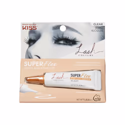 KISS Lash Couture Clear Latex Strip Lash Adhesive with Soothing Oat Extract  Precision Control Nozzle  Dermatologist Tested   ...