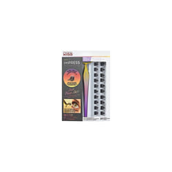 imPRESS Press-On Falsies Eyelash Clusters Kit, Spiky, Black, No Glue Needed, Fuss Free, Invisible Band, Natural, 24