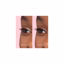 imPRESS Press-On Falsies Eyelash Clusters Kit, Spiky, Black, No Glue Needed, Fuss Free, Invisible Band, Natural, 24