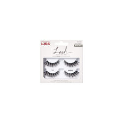Lash Couture Faux Mink Collection 2 Pairs of False Lashes, Soir, Ultrafine, Tapered, Synthetic Fake Lashes includes Lash Glue