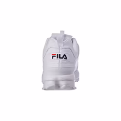 Fila unisex-child Disruptor II Sneaker White/Navy/Red 12 M US Little K