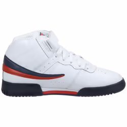 Fila Men's f-13v lea/syn Fashion Sneaker  White Navy Red  9 M US