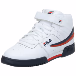 Fila Men's f-13v lea/syn Fashion Sneaker White Navy Red 9.5 M US