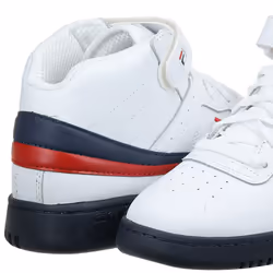 Fila Men's f-13v lea/syn Fashion Sneaker  White Navy Red  9.5 M US