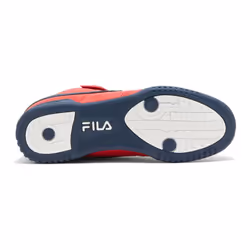 Fila Men's f-13v lea/syn Fashion Sneaker  Red Navy/White  10.5 M US