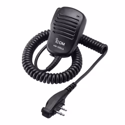 Icom HM158LA Compact Speaker Mic w Alligator Clip