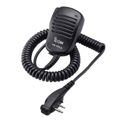 Icom HM158LA Compact Speaker Mic w Alligator Clip