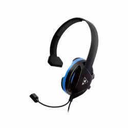 Turtle Beach Recon Chat Headset for PS5, PS4, Xbox one, Switch - Black & Blue