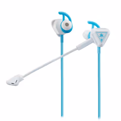 Turtle Beach Battle Bud, Wired, Gaming, 20 - 20000 Hz, 108.9 g, Headset, Blue, White
