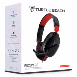 Turtle Beach Recon 70 Headset Wired Head-band Gaming Black, Red - Additional view 8