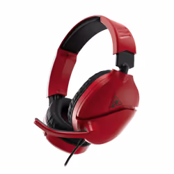 Turtle Beach Recon 70 Gaming Headset for Nintendo Switch, Wired, Gaming, 20 - 20000 Hz, 571.5 g, Headset, Black, Red