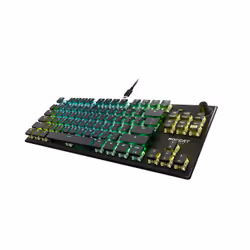 ROCCAT Vulcan TKL Pro, Wired, USB, Mechanical, QWERTY, RGB LED, Black