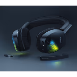 ROCCAT Syn Pro AIR Headset Wireless Head-band Gaming USB Type-C Black - Additional view 7