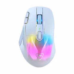 Turtle Beach Kone XP Air, Right-hand, Optical, RF Wireless + Bluetooth, 19000 DPI, White
