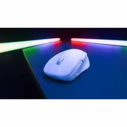 Turtle Beach Pure Air - Ultra-Light Wireless Ergonomic RGB Gaming Mouse, 26K DPI Optical Sensor, 125 hour Battery, Dual Wireless System, TITAN Optical Switches, Bluetooth, RGB Illumination. Semi-translucent White - Additional view 6