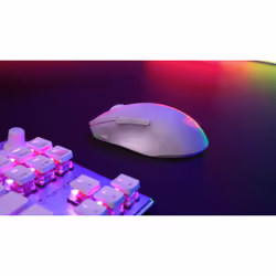 Turtle Beach Pure Air - Ultra-Light Wireless Ergonomic RGB Gaming Mouse, 26K DPI Optical Sensor, 125 hour Battery, Dual Wireless System, TITAN Optical Switches, Bluetooth, RGB Illumination. Semi-translucent White - Additional view 7