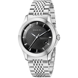 Gucci YA126402 G-Timeless Black Dial Men's Watch