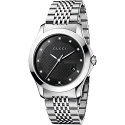 Gucci YA126405 G-Timeless Black Dial Men's Watch