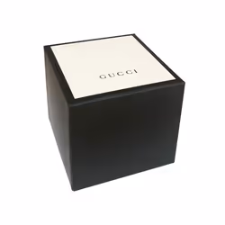 Gucci YA126410 Men's G-Timeless 38mm Black Face Two-Tone Watch