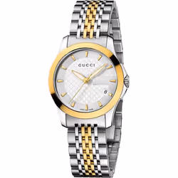 Gucci YA126511 G-Timeless Two-Tone Ladies Watch