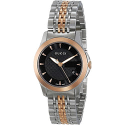 Gucci YA126512 G-Timeless Two-Tone Ladies Watch