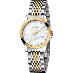 Gucci YA126513 G-Timeless Mother of Pearl Dial Ladies Watch