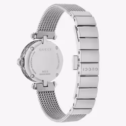 Gucci YA141512 Mother Of Pearl Diamond Dot Dial Ladies Watch