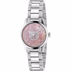 Gucci YA1265025  G-Timeless Pink Mother of Pearl Dial Ladies Watch