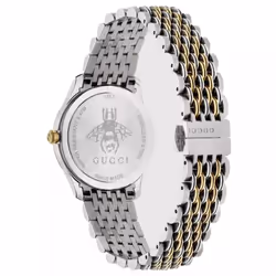 Gucci YA1265030 G-Timeless 29mm Ladies Pink Dial Bee Motif Watch