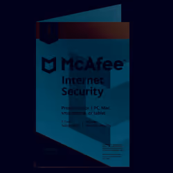McAfee Internet Security Antivirus Protection 2023 - 1 Device - 1 Year