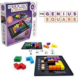 Mukikim The Genius Square Board game Educational