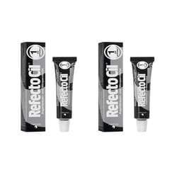 RefectoCil Lash And Brow Tint Pure Black 15ml x2
