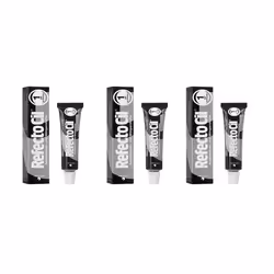 RefectoCil Lash And Brown Tint Pure Black 15ml x3