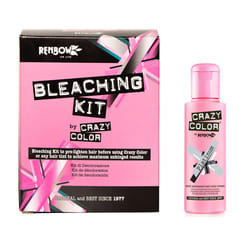 Crazy Color Hair Dye 100ml - Platinum and Bleaching Kit