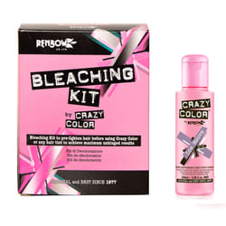Crazy Color Hair Dye 100ml - Ice Mauve and Bleaching Kit