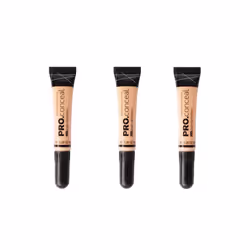 L.A. Girl Pro Conceal HD High Definition Concealer Light Ivory 8g x3