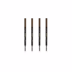 L.A. Girl Shady Slim Brow Pencil Warm Brown x4