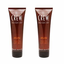 American Crew Light Hold Gel 250ml x2