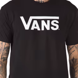 Vans Classic T-shirt Crew neck Short sleeve Cotton