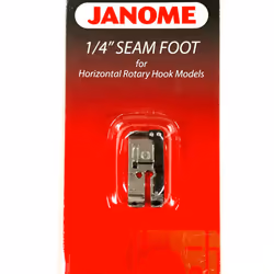 Janome 1/4"" Seam Foot Horizontal Rotary Hook Models