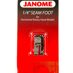 Janome 1/4"" Seam Foot Horizontal Rotary Hook Models