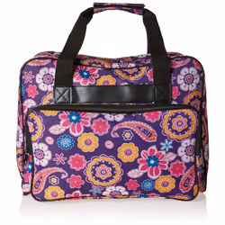 Janome Universal Purple Sewing Machine Tote Canvas